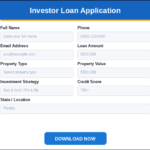 MCB Capital Investor Loan Application | MCB Capital Investor Loan Application